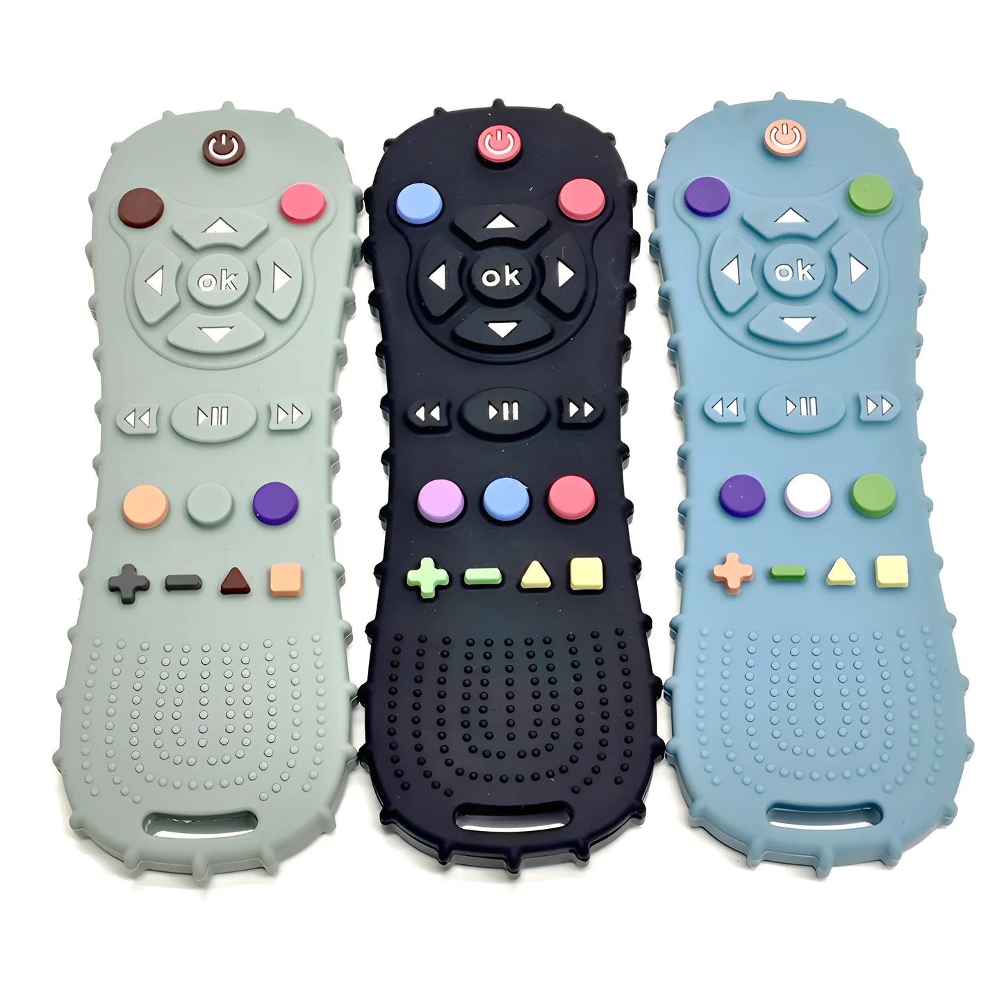 RemoteBuddy™ Silicone Teether & Protective Mitt Set