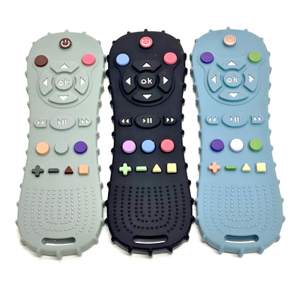 RemoteBuddy™ Silicone Teether & Protective Mitt Set