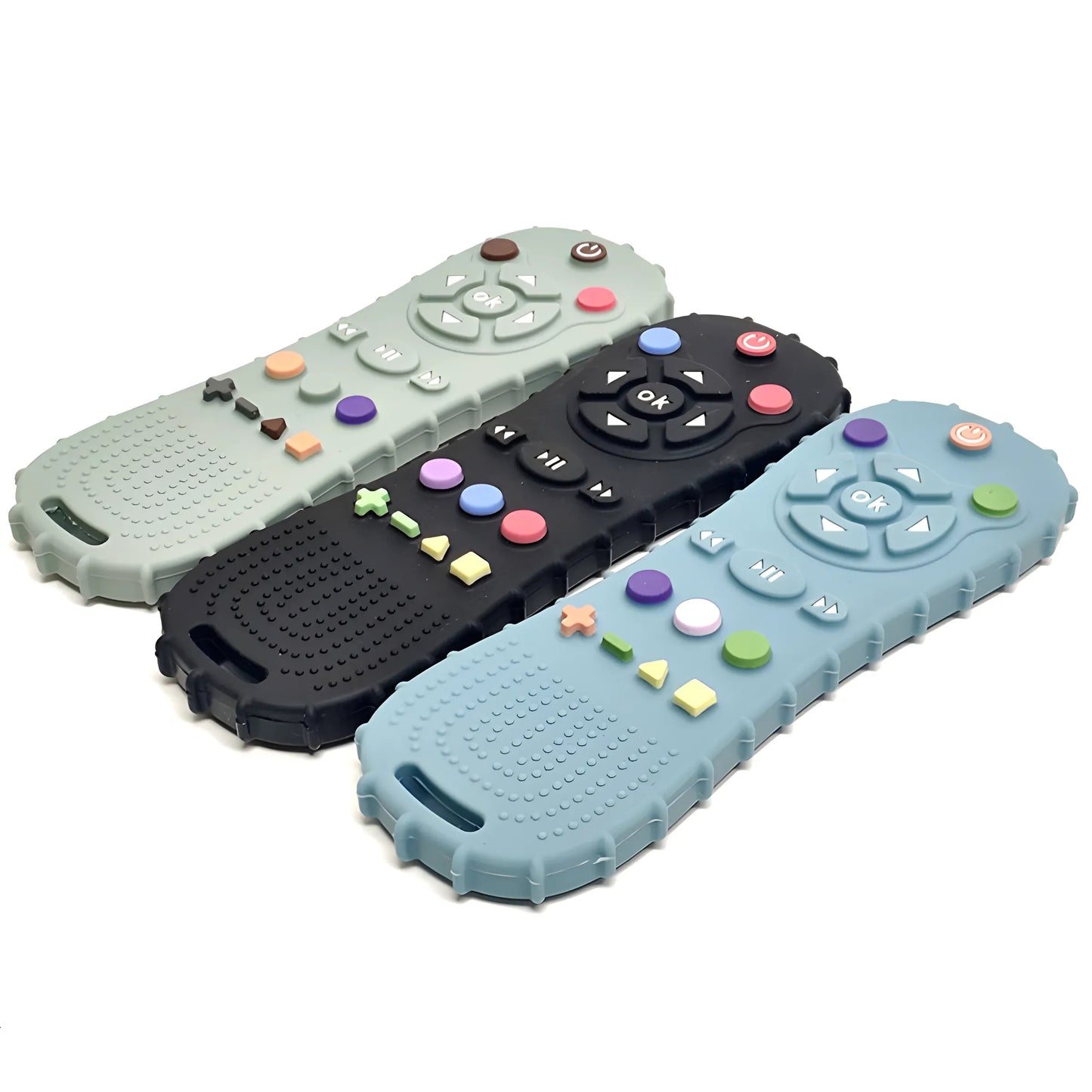 RemoteBuddy™ Silicone Teether & Protective Mitt Set