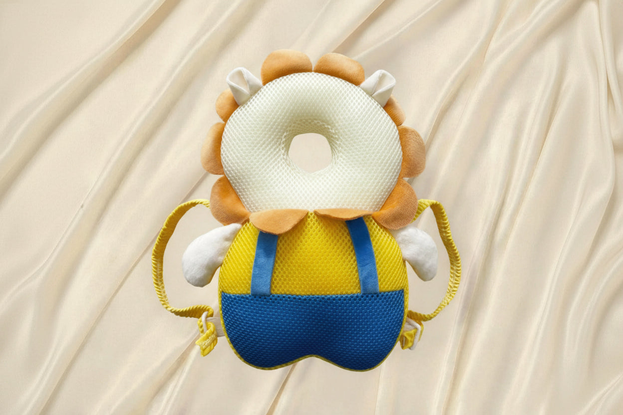 Adorable Cartoon Astronaut Baby Head Protector Pillow - Ultimate Safety Cushion for Newborns and Toddlers