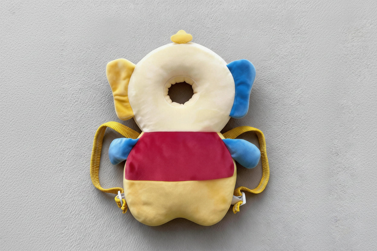 Adorable Cartoon Astronaut Baby Head Protector Pillow - Ultimate Safety Cushion for Newborns and Toddlers