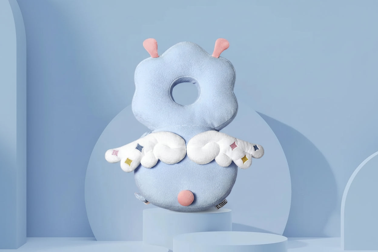 Adorable Cartoon Astronaut Baby Head Protector Pillow - Ultimate Safety Cushion for Newborns and Toddlers