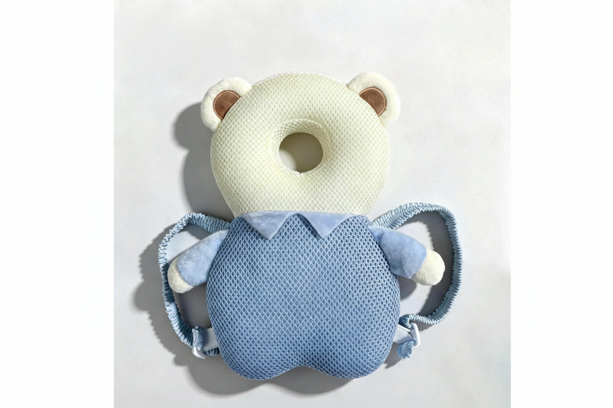 Adorable Cartoon Astronaut Baby Head Protector Pillow - Ultimate Safety Cushion for Newborns and Toddlers